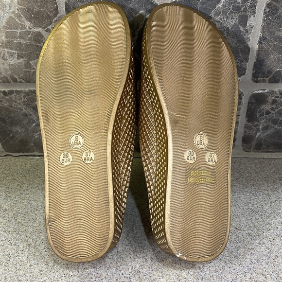 HAVANA LAST JEFFREY CAMPBELL 👡. SIZE 8 gold color. - Picture 6 of 13